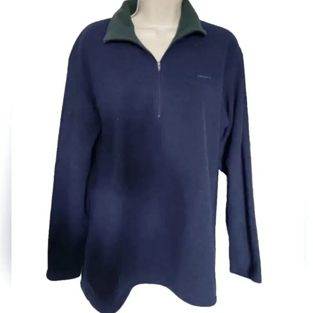 Patagonia Capilene Mens Sz Medium 1/4 Zip Long Sleeve Pullover Fleece Jacket